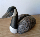 Große Canadische Wildgans – 49,5 x 30 cm  – Handarbeit – Unikat