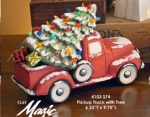ClayMagic-Gießform - neu – Pickup Truck with Tree – 15,88 x 24,76 cm - USA