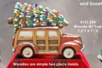 ClayMagic-Gießform - neu – Woodie with Tree – 19,05 x 27,94 cm - USA