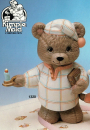 KIMPLE–Gießform – gebraucht – Teddy-Papa mit Kerze – 21,5 cm hoch – Neuwert 124 € - nicht mehr im Handel – noch in Ordnung