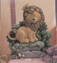 Blinky Lion - Löwe – 16,5 cm hoch – Schrühware