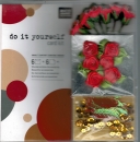do it yourself card kit von RICO DESIGN – Hochzeit / Liebe / rote Rose – statt 6,95 EUR