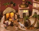 SCIOTO–Gießform – neu – orientalisches Weihnachtsdorf – Palmen im 2er-Set – bis 13 cm hoch – USA
