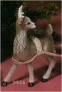 Rentier – 20 cm lang – Schrühware