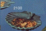 SCIOTO-Gießform - neu – Muschelschale - Vogeltränke – Birdfeeder -14 cm Ø - USA