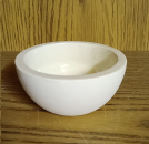 Schälchen – transparente Innenglasur – 4,2 cm hoch – 9 cm Ø - Schrühware – Unikat – Sonderangebot