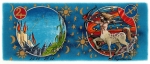 Decal – Sternzeichen Schütze – Wrap für Tasse / Becher – 20 x 8 cm – DISC