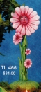 Daisy Flower with Face – 33 cm hoch – Schrühware