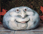Steingesicht – Moe the Rock Head – 19 cm breit – Schrühware