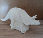 Dino - Triceratops - 32 cm lang – Schrühware  – Sonderangebot