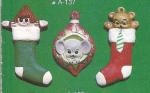 ALBERTAS–Gießform – neu – Weihnachtsmotive (3) – Ornament – Hänger – bis 4 cm – Design auf Vorder-​ und Rückseite