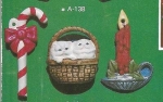 ALBERTAS–Gießform – neu – Weihnachtsmotive (3) – Ornament – Hänger – bis 5 cm – Design auf Vorder-​ und Rückseite
