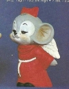 Valentins - Maus - Engel stehend - 10,6 cm hoch - Bisque
