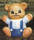 Baby-Bär  - 9 cm hoch – Schrühware