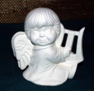 ALBERTAS-Gießform - neu - Engel mit Harfe