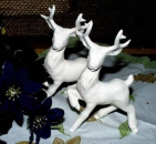 Rentier – 12 cm hoch – Stückpreis – Schrühware