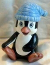 Pinguin – sitzend – 15 cm hoch – Schrühware