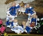Engelkranz – 30 cm Durchmesser – Schrühware