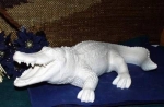Florida-Alligator - Krokodil – 40 cm lang – Schrühware