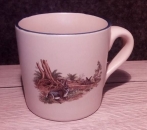 Keramik-Tasse  - Becher mit Wunschtext – Motiv: 2 x Kaninchen