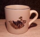 Keramik-Tasse - Becher mit Wunschname – Motiv: 2 x Birkhuhn