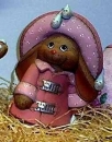 Mama Puddle Bunny – 23 cm hoch - Schrühware
