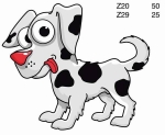 Decal - Hund - 5 cm