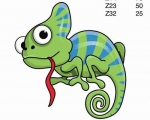 Decal – Chamäleon - 5 cm