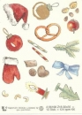 Decal - Weihnachten - 13 Motive – Blattgröße 12 x 10cm