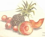 Decal – Ananas & Co. - 14 x 11 cm