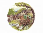 Decal - FARMYARD SCENES - Schwäne – 50mm - DISC
