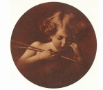 Decal - CUPID ASLEEP 75 MM