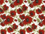 Decal - CHINTZ - POPPY SMALL CLEAR