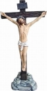 DocHolliday-Gießform – Jesus am Kreuz auf Sockel – 40 cm hoch – oder für die Wand – 35 cm hoch – USA