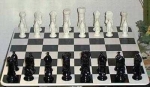 DUNCAN–Gießformen-Satz – neu – Schachfiguren – 9-teilig – 8,9 – 10,5 cm hoch