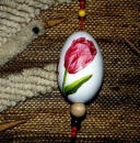 DUNCAN-Gießform - gebraucht – Ei – 11 cm hoch – Neuwert 49 EUR - kleine Abplatzung außen