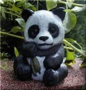 Pandabär - 15,6 x 21,5 cm - Schrühware