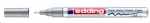 edding 753 – Glanzlackmarker – deckend – permanent – glänzend – lichtbeständig – wasser- und wetterfest – Kalligraphiespitze - 1 – 2,5 mm – silber (054)