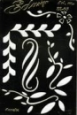Messing-Prägeschablone - 11,5cm x 7,5cm – Floral und Bänder – statt 4,10 EUR