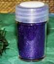 Flimmer / Glitter – violett – 20 g – zum Aufstreuen auf Farben und Klebemedien – No Name – Streudose
