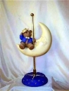 Mond-Spieluhr mit Teddy - Schrühware