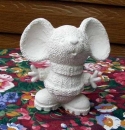 Maus-Junge - 15 cm hoch - Schrühware