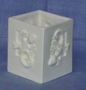 Gecco - Stiftebox - Behälter – 10 cm hoch – Schrühware