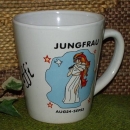 Namenstasse mit Sternzeichenmotiv Jungfrau