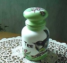 Apothekerdose – mittel – 16,5 cm hoch – Schrühware