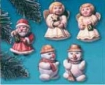 Giessform - 3-D-Weihnachtsdeko