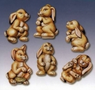 Giessform – Hasenkinder