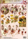 3D-Stanzbogen - Flower Fairies 27