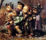 Hummel 3D-Bild - Die sieben Schwaben