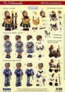 Hummel 3D-Stanzbogen - Kükenliesl – Erstkommunion Junge und Mädchen